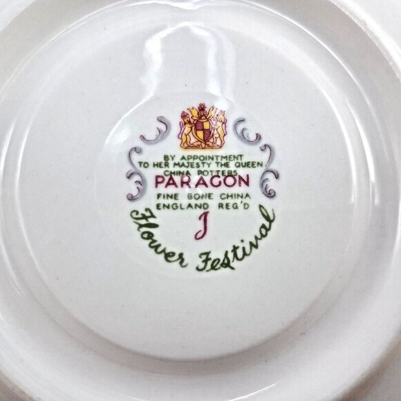 Paragon Flower Festival Collection-J - Tea Cup & Saucer - Picture 4 of 7
